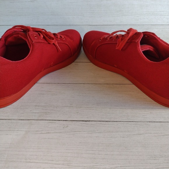 Woobies 5.56 Mens US 13 Red Low Top Canvas Sneakers Tactical Streetwear Casual - Picture 5 of 12